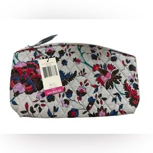 Vera Bradley Grand Travel Cosmetic in Vineyard Floral